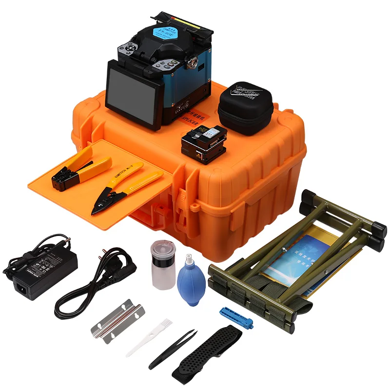 

new product COMPTYCO FS-60E Automatic Optical Fiber Fusion Splicer FTTH Optical Fiber Welding Splicing Machine