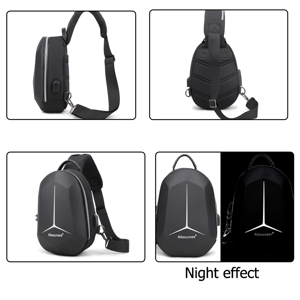 Рисунок 4 - Мужская сумка-слинг через плечо