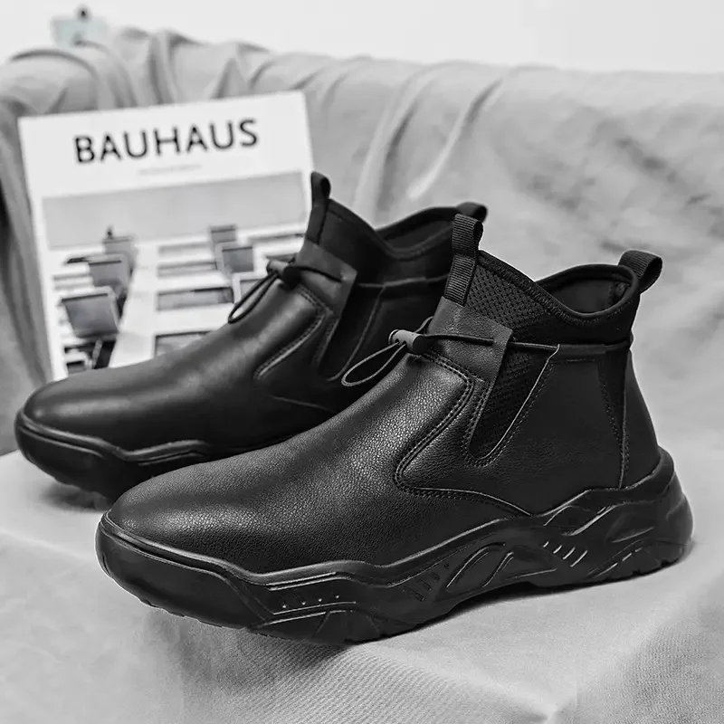 

Men Shoes Light Leather Casual Shoes 2022 Autumn Male Outdoor Walking Shoes Comfortable Mens Sneakers Soft Loafers Men's Shoes