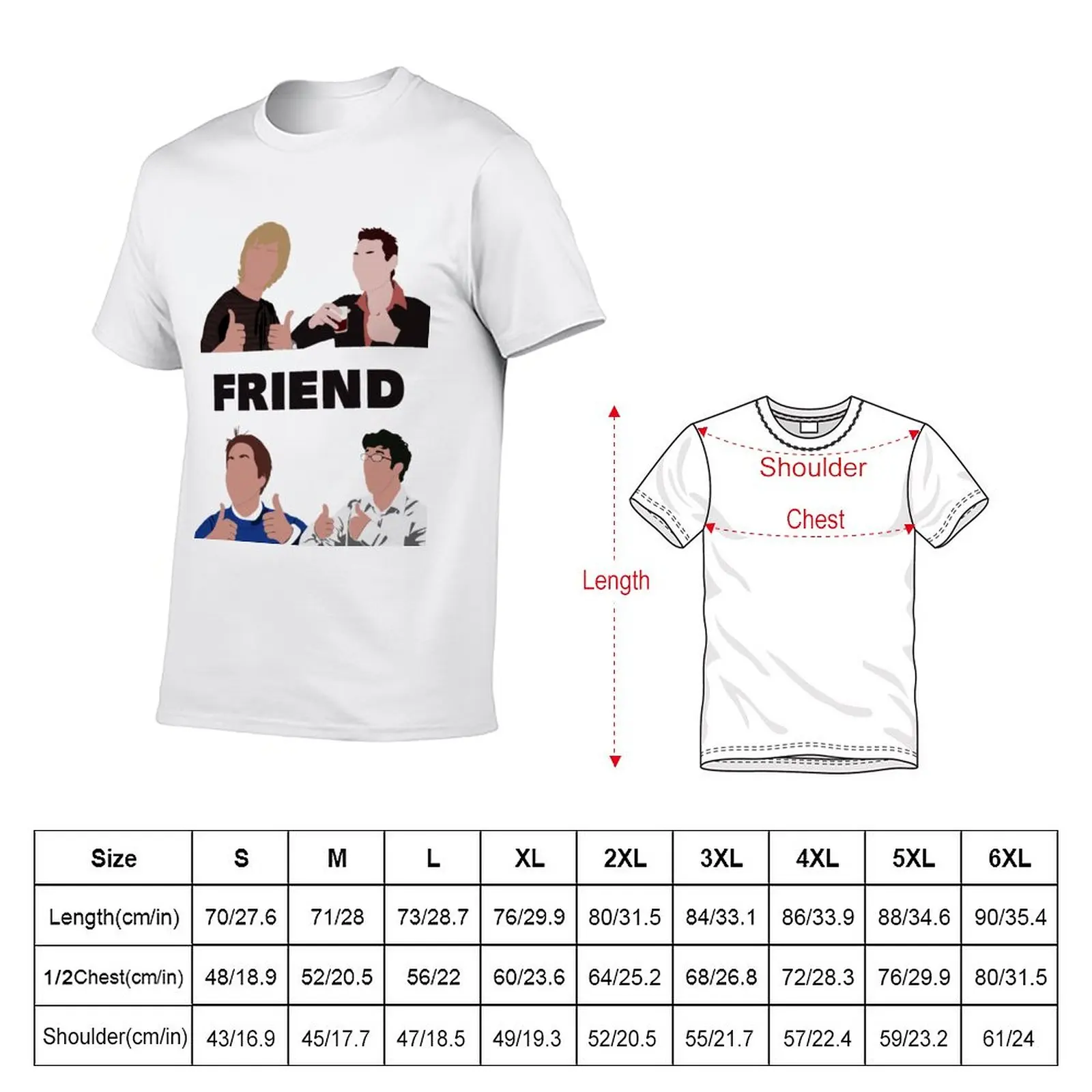 Новинка футболка с надписью The inbetweener-oh черная аниме оверсайз Мужская графическим