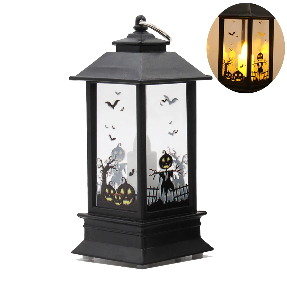 

1PC Tea Tealight Flameless Moroccan Lantern Lighted Pumpkin Decor
