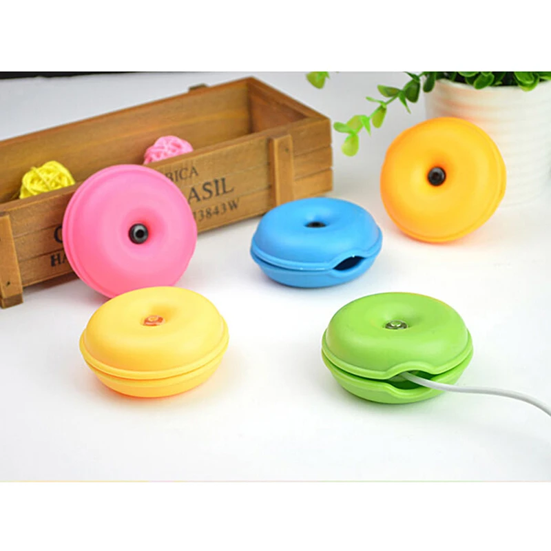 

1pc Cable Cord Organizer Smart Turtle Shaped Wrap Wire Winder Earphone Headphone Holder Case