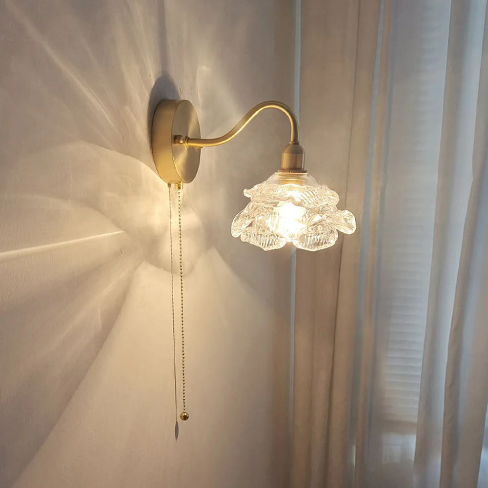 

Свежий телефон в комплекте с кабельным выключателем, настенный светильник, лампа для спальни, кровати, гостиной, фон для украшения стены ком...