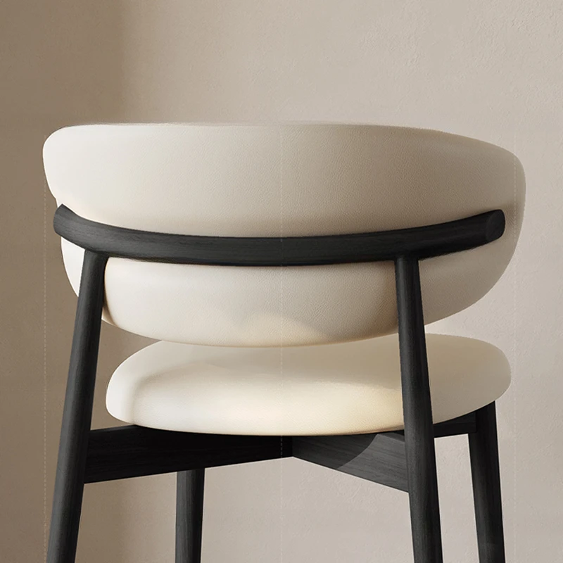 Скандинавский обеденный стул из твердой древесины эргономичный превосходный