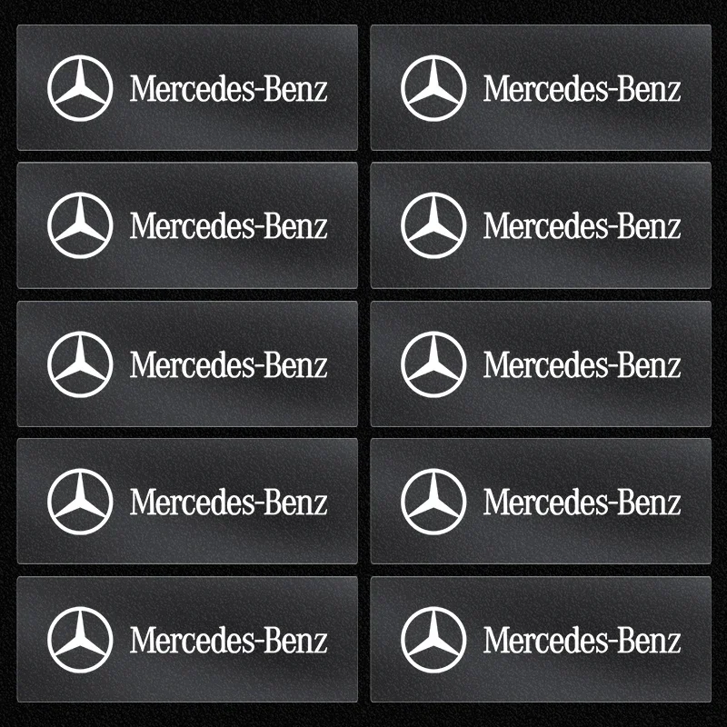 3D металлическая эмблема, наклейка для украшения интерьера автомобиля, Стайлинговые наклейки для Mercedes Benz AMG W203 W205 C300 W206 W108 W124 W126 W140