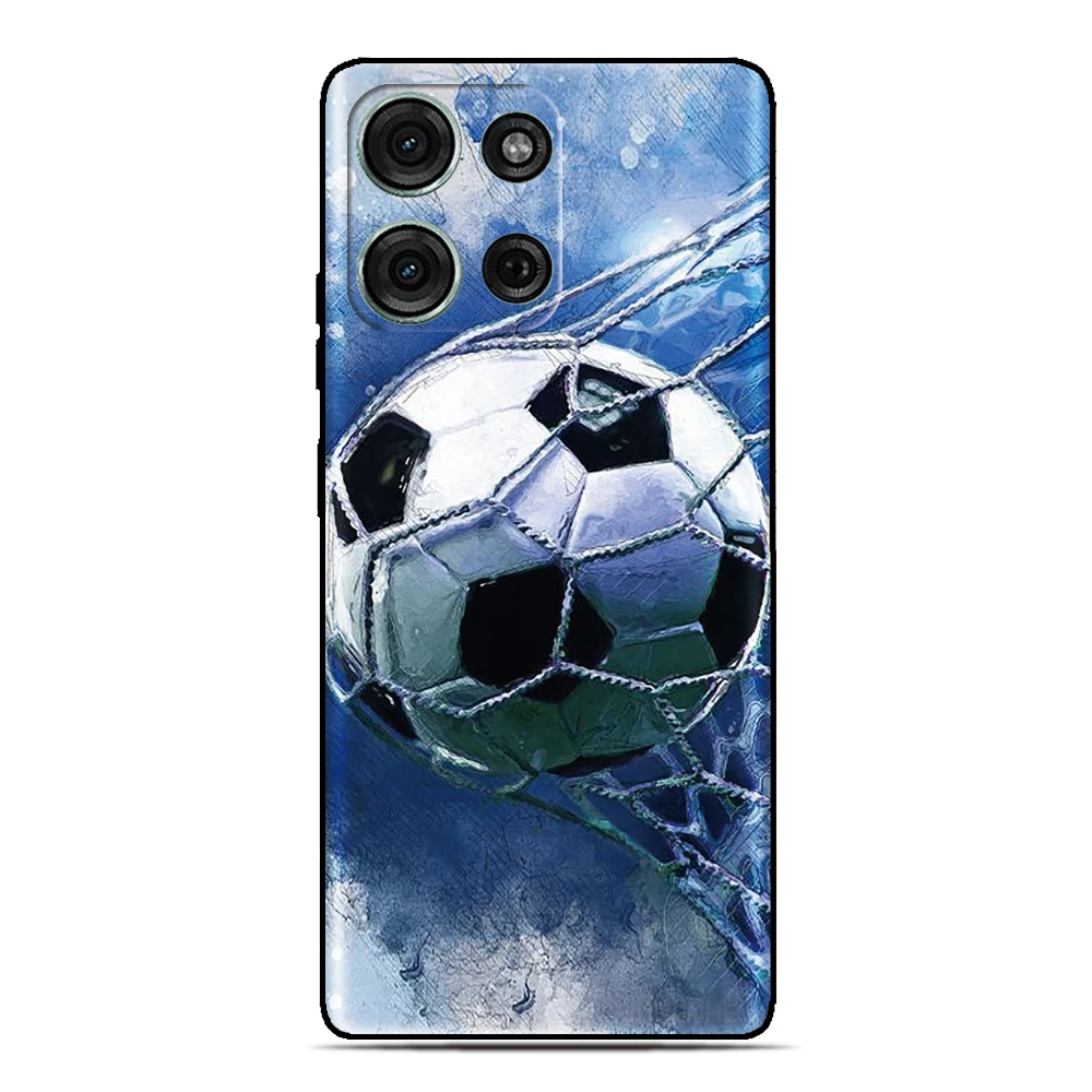 Чехол для телефона с футбольным дизайном для Motorola Moto G87 G47 G37 G56 G86 G84 G54 G24 G06 G15 Power G04s G8 Lite One Vision Macro (art.: 3920db0af27bf) - 3920db0af27bf