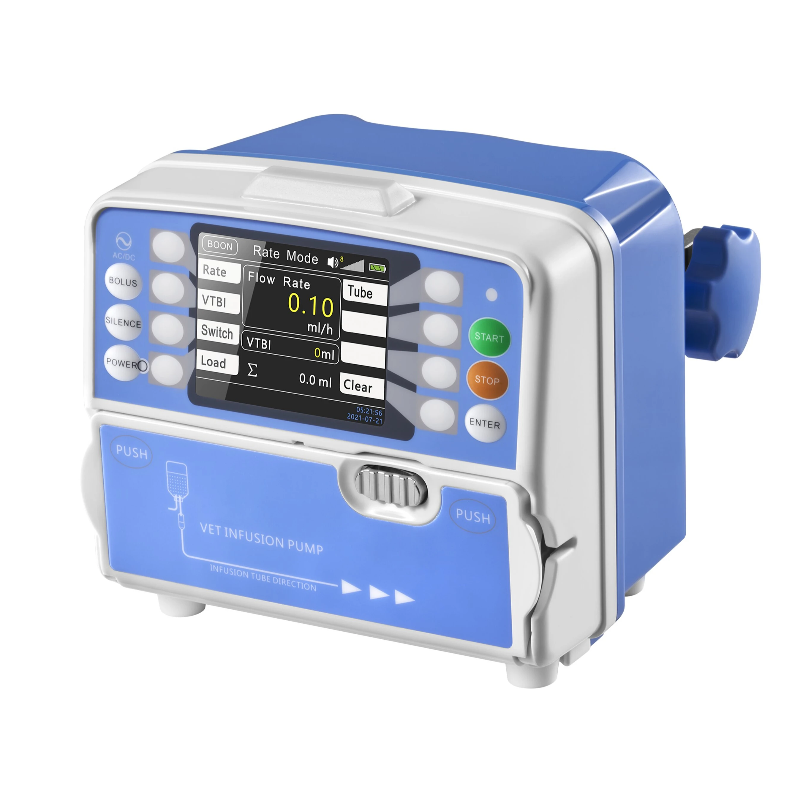 

CE 6 Infusion Modes Medical Portable Pet Veterinary Equipment High Quality Animal Infusion Pump For Vet Clinic