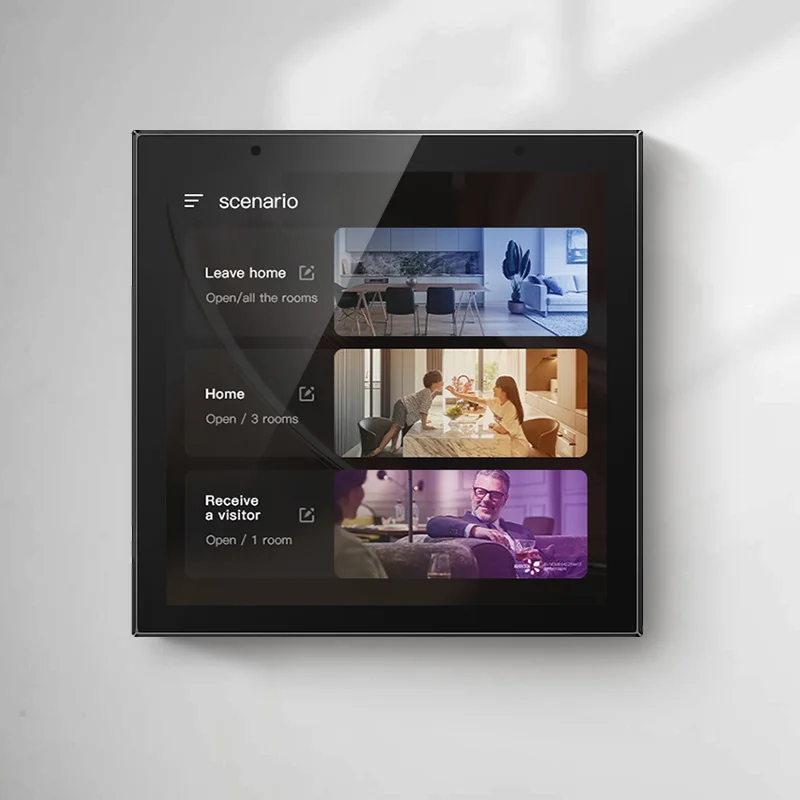 

Smart Home Multi-functional Touch Screen WiFi Panel 4/6 inches Central Control for Intelligent Scenes