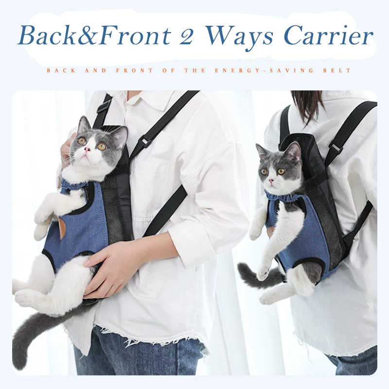 Small Dog Cat Backpack Fashion Travel Pet Bag Transport Pupp