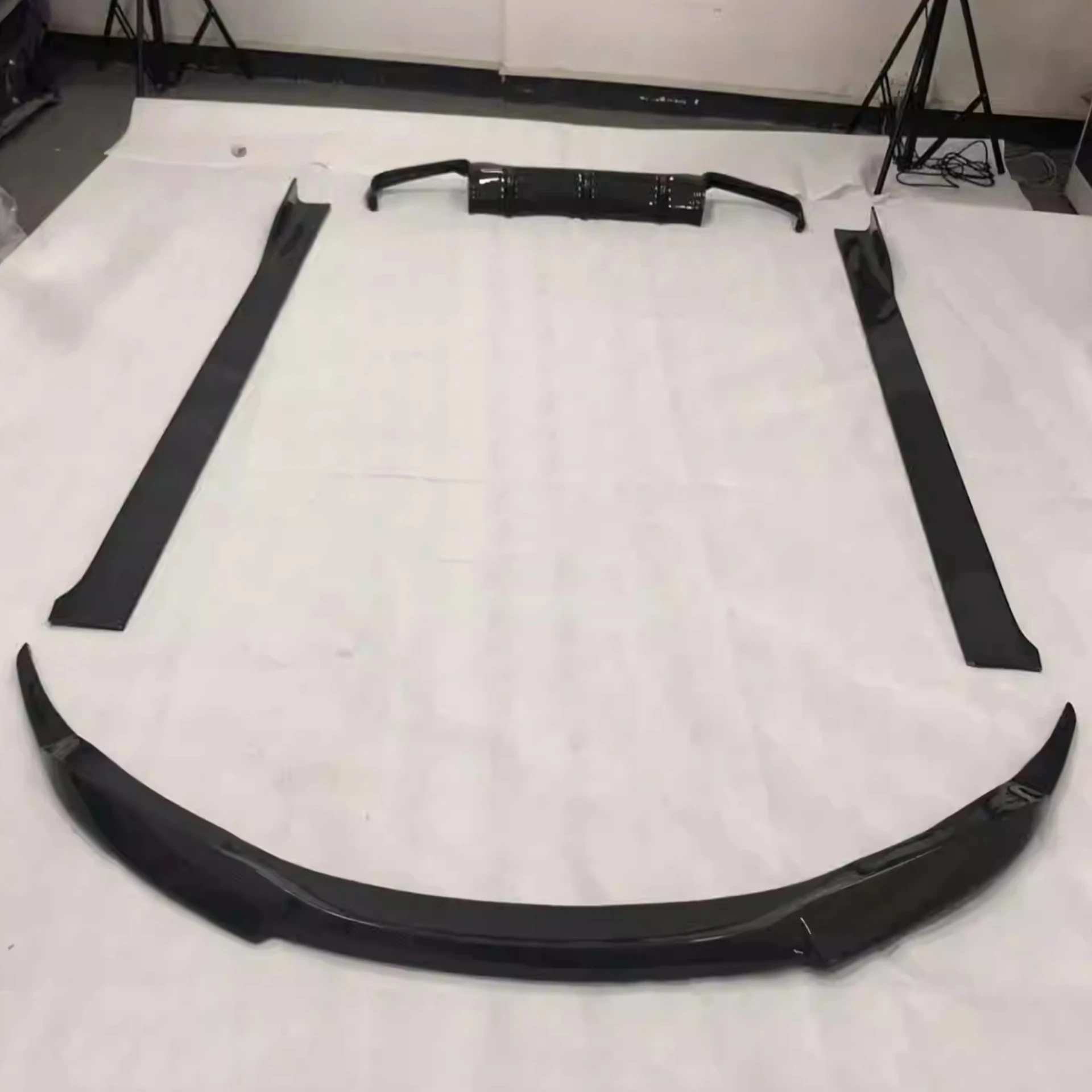 Крышка двигателя из углеродного волокна передняя задняя боковая юбка для BMW 6