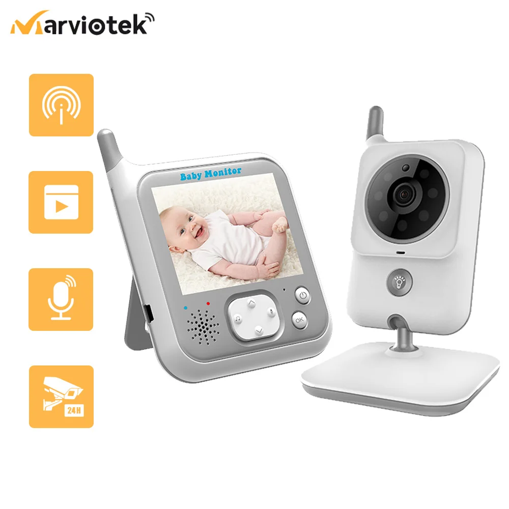 

VB607 Electronic Baby Monitor Camera Newborn Baby Stuff 3.2 Inch Baby LCD Video Surveillance Babyphone Security Protection