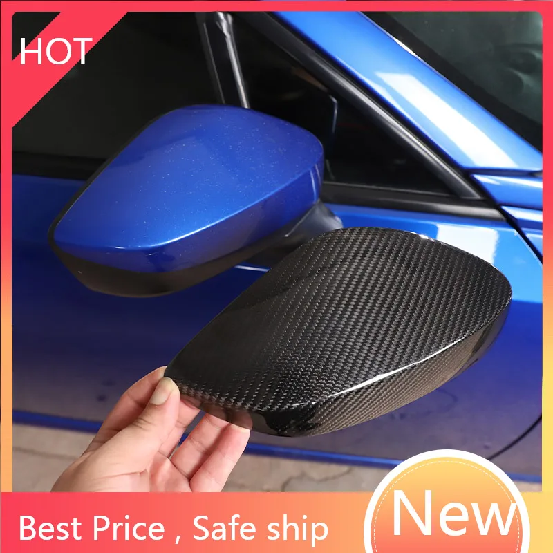 

For Toyota 86/Subaru BRZ 2012-2020 Real Carbon Fiber Car Rearview Mirror Cover Decorative Car Accessories fdr