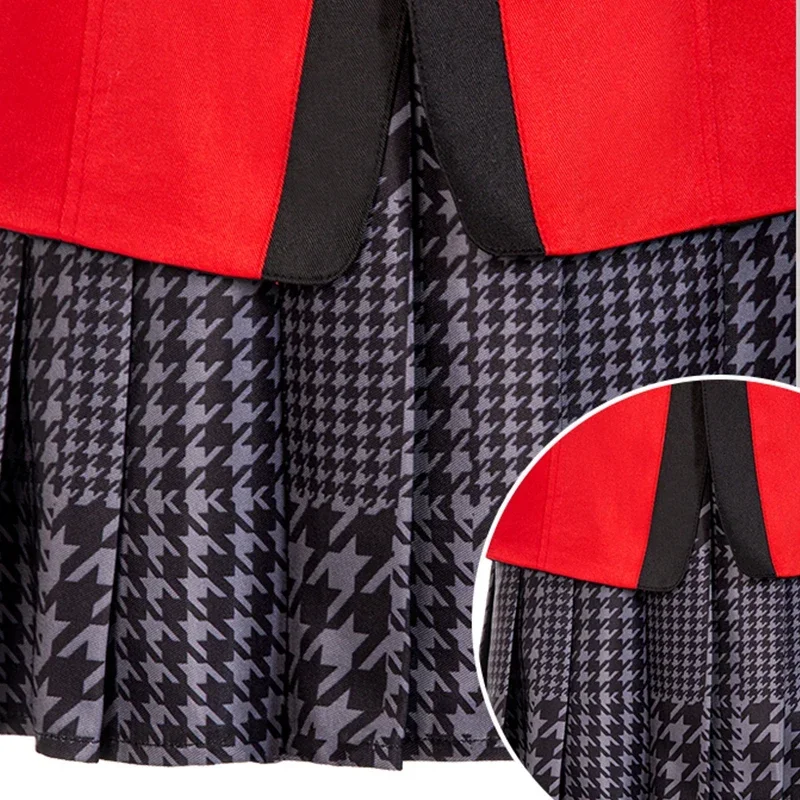 Аниме Kakegurui Jabami Yumeko Косплей Костюм Компульсивный игрок японская школьная форма