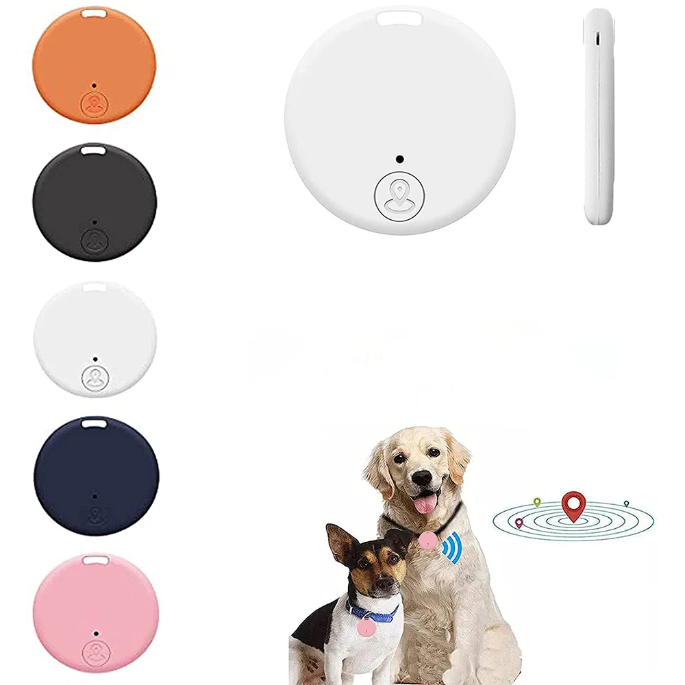 

GPS Tracker Pet Anti-lost Alarm Mini Wireless Bluetooth-compat Tracker for Cat Dog Finder Locator Anti Lost Alarm