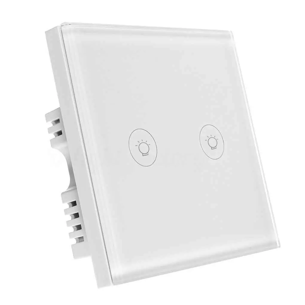 

Смарт-выключатель сенсорный настенный с поддержкой Wi-Fi и голосовым управлением