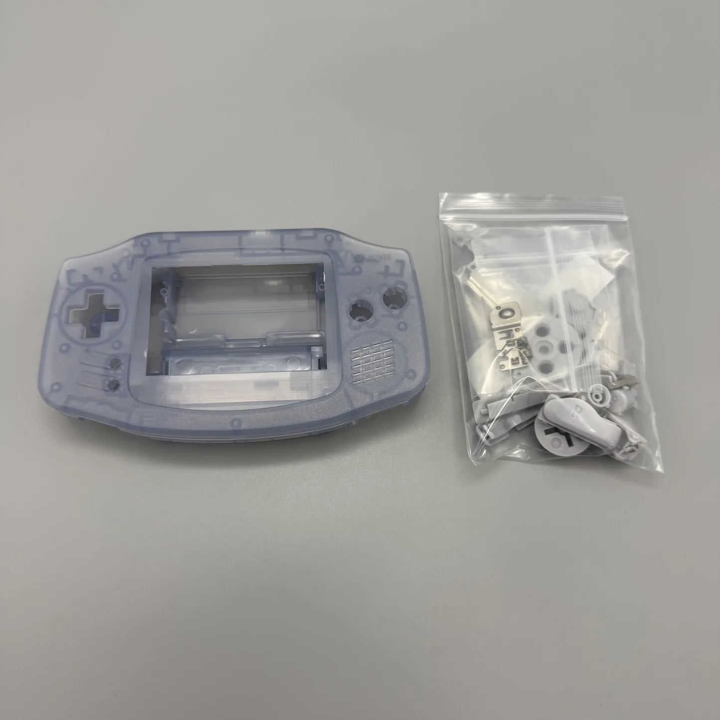 Фото Высококачественный комплект корпуса для Gameboy Advance GBA без логотипа бренда. На корпусе нет логотипа бренда. №4