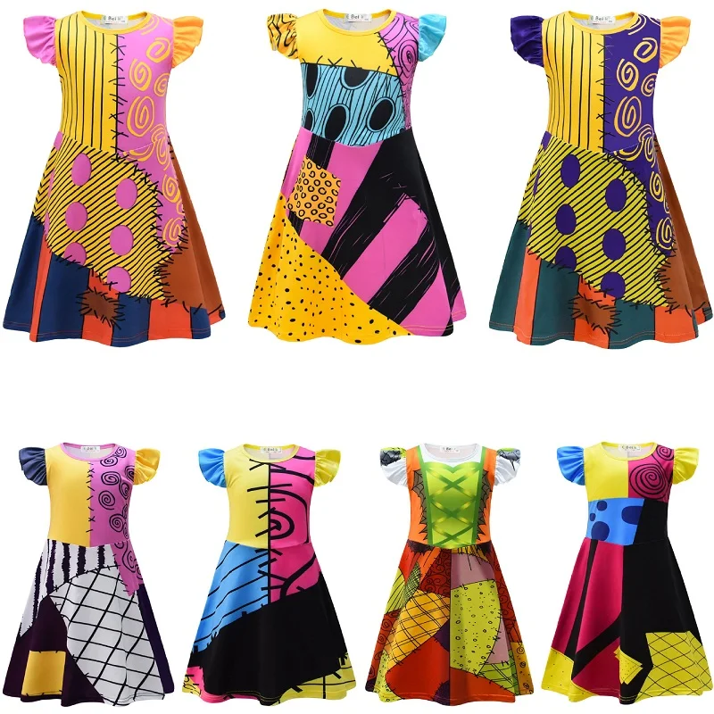 

Детский костюм Салли из мультфильма «Кошмар перед Рождеством»