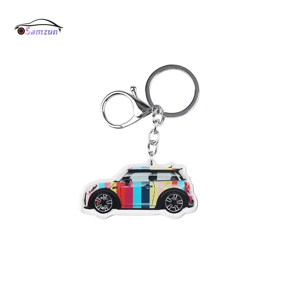 

Для MINI Cooper F54 F55 F56 F60 Автомобильная цепочка для ключей со специальным дизайном, веревка для ключей, пряжка, аксессуары для R55 R56 R57 R60 R61