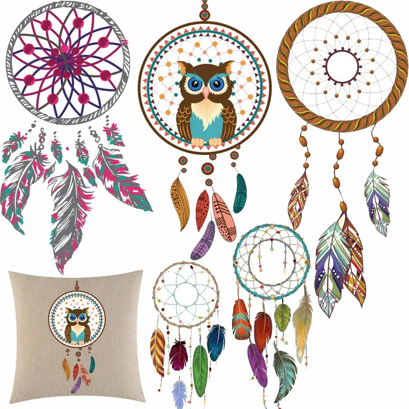 

Нашивки Dreamcatchers с утюгом для одежды с рисунком совы