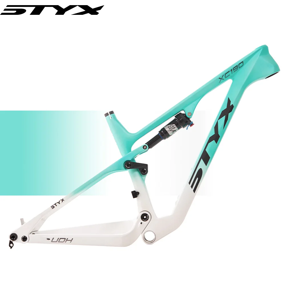 Карбоновая рама MTB STYX 29 горного велосипеда с полной подвеской гравийная XC для