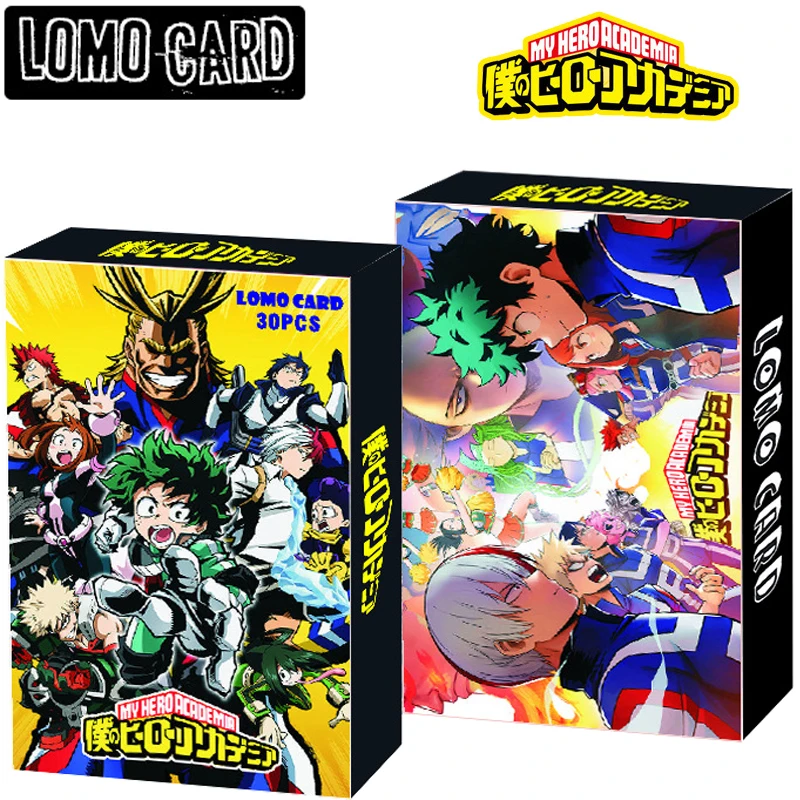 

30Pcs/ set Japanese Anime Postcard My Hero Academia Peripheral Hd Darling In The Franxx Re Lomo Card Photo Fans Collection Gift
