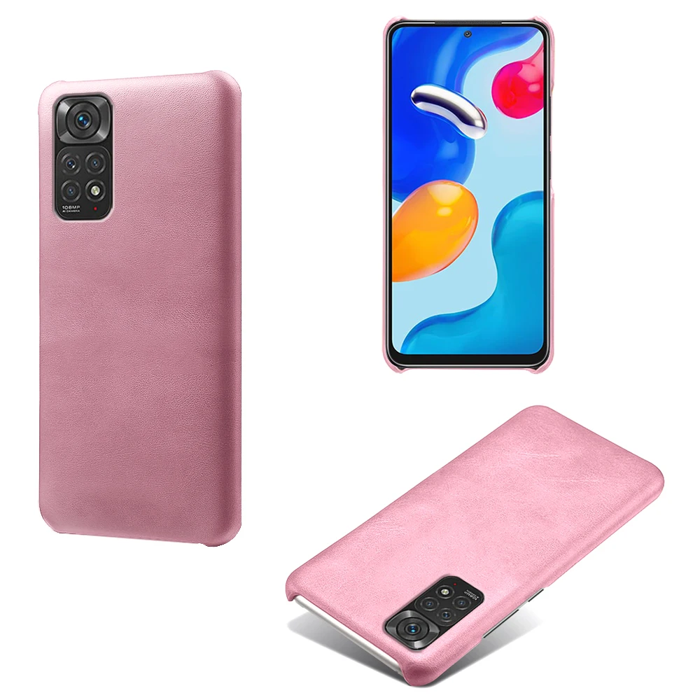 

For Redmi Note 11 K40 K30 Ultra K20 Pro Cover For Xiaomi Redmi Note 11 11E 10 9 Pro 11T 11S 10S 9S Slim Vegan Leather Case