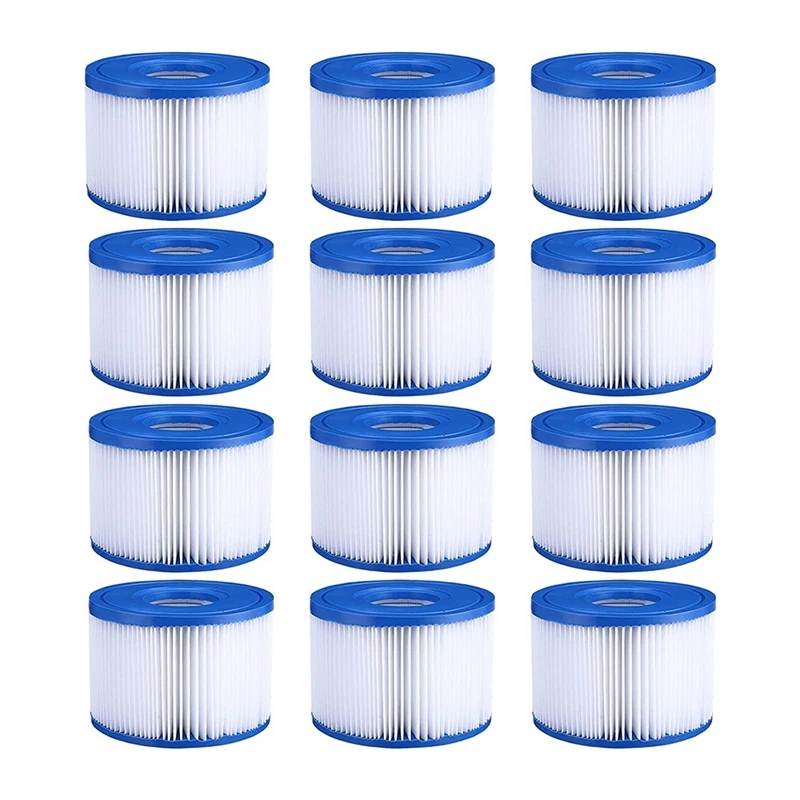 

Сменный фильтр для Intex Spa Filter 29001E 11692, тип S1, фильтр для горячей ванны для Intex puреса 28403E,28407E,28443E, 12 шт.