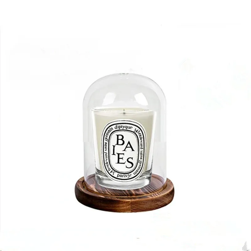 

Стеклянный купол для ароматерапии, диаметр 7*12 см, высота 7 см, стеклянная крышка 12 см, украшение для дома, античное основание, стеклянное покр...