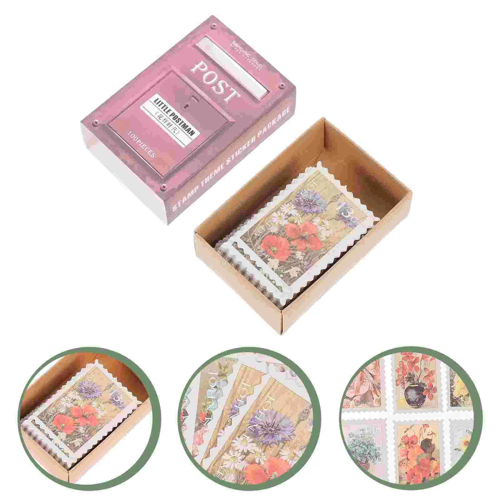 

Stamp Sticker Pack Writable Stickers Journaling Supplies Diary Decor Birthday Gift DIY Crafts Decorative