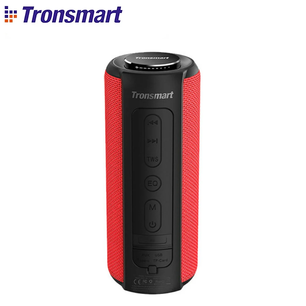 

Tronsmart Element T6 Plus Portable BT 5.0 Speaker 40W Max Output Deep Bass IPX6 Sound Equipment/Amplifiers Wireless Speaker