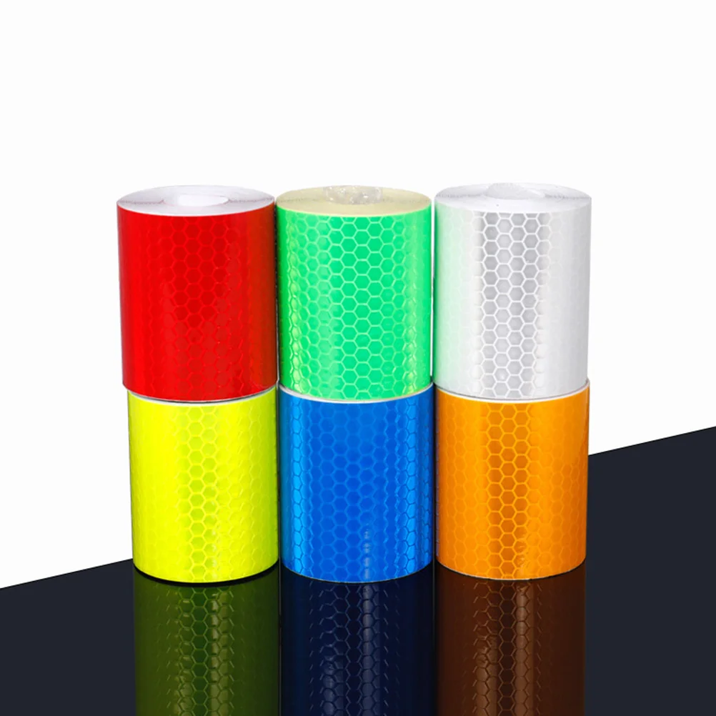 

6Pcs Reflective Tape Reflective Luminous Tape Reflective Tape Reflective Tape for Bike Riding