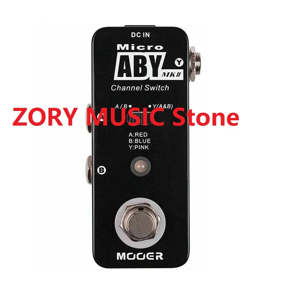 

MOOER Micro-type Aby Mk2 Guitar Effect Pedal Channel Switch Effects With True Bypass Full Metal Shell Guitar Parts