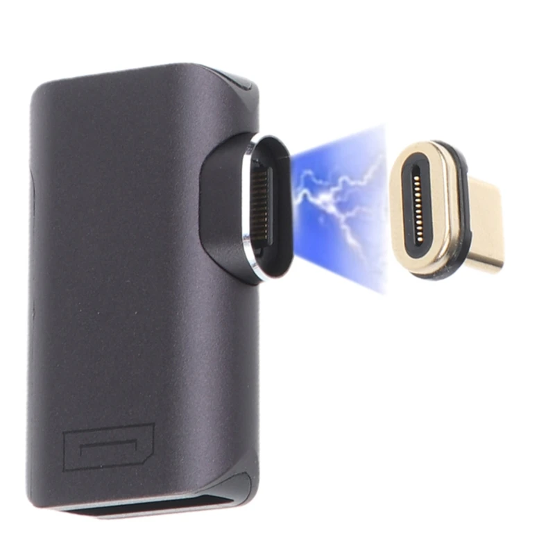 

Magnetic Type C to Display Port 90 Degree USB C to 8K Video Adapter Converter