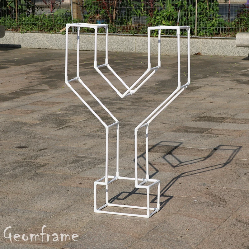 Мозаичный шаблон с буквами из ПВХ геометрический алфавит для детского дня