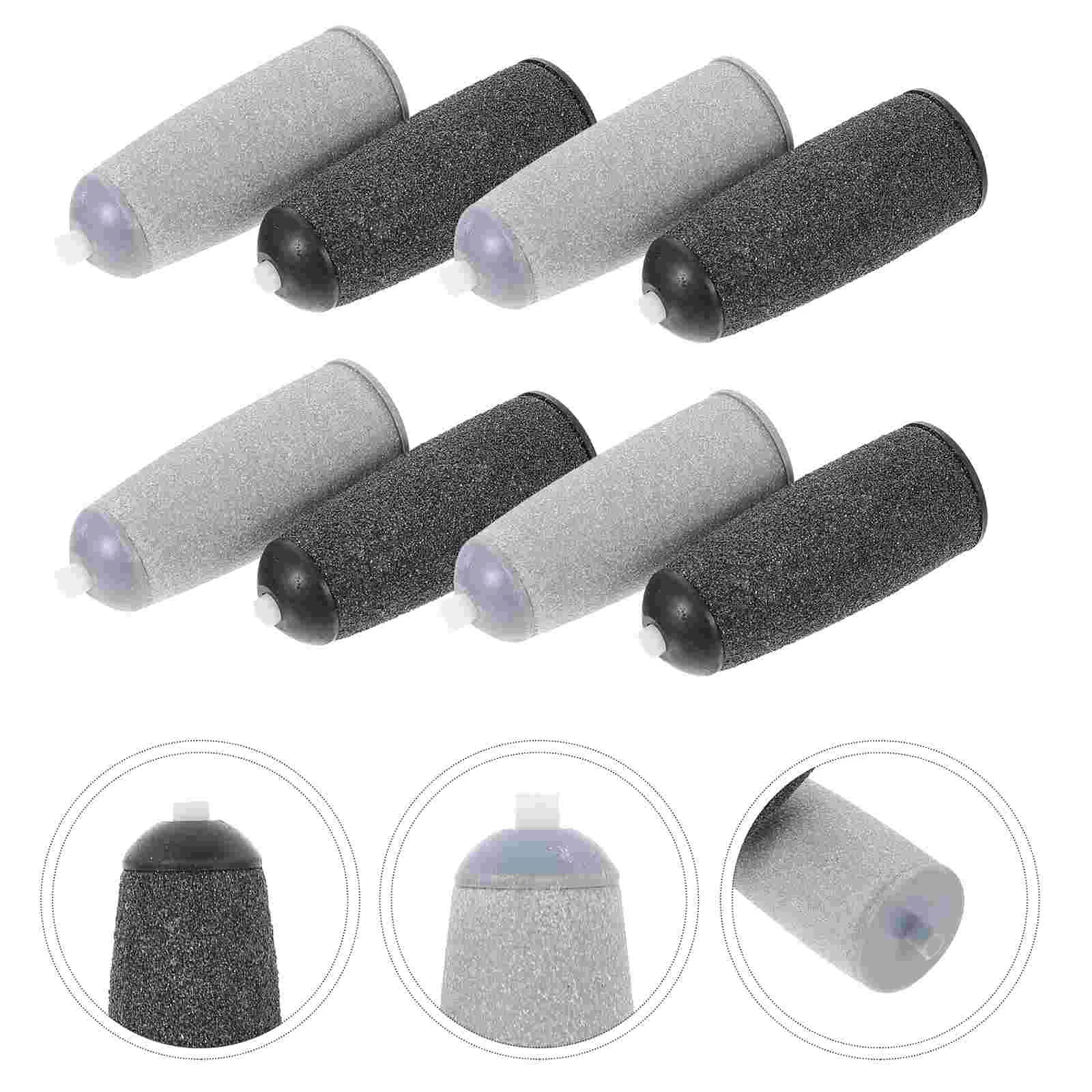 

8pcs Foot File Replacement Heads Electric Heel Callus Remover Heads Foot Care Tools