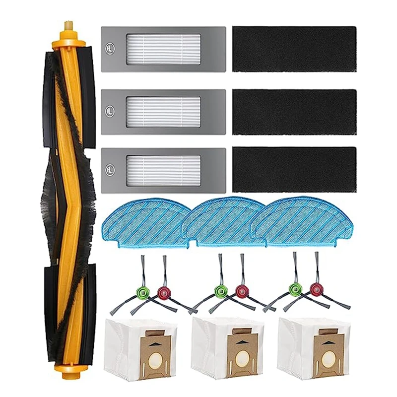 

Side Brush Roll Brush Rag Filter Dust Bag For Cobos Sweeper Accessories T8/N8/T9AIVI