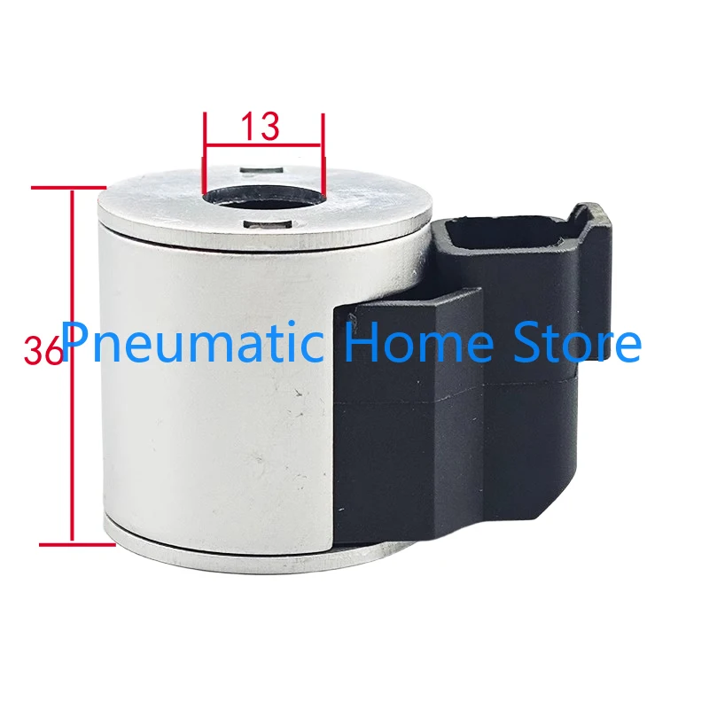 Пилотная электромагнитная катушка экскаватора Sany JCB 4304012 4303624   Внутреннее отверстие 13 мм/16 мм DC12V DC24V