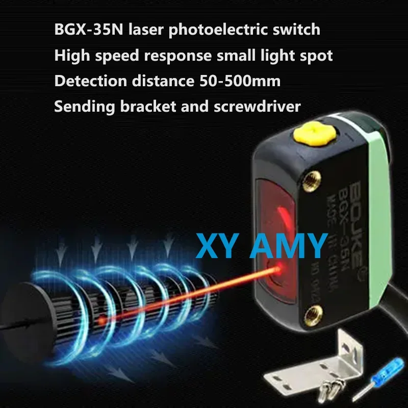 1 мм точечный WR-40N BGX-35N фотоэлектрический переключатель диффузного отражения