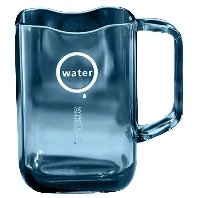 

Toothbrush Transparent Toothbrush Holder Cup Toothbrush Holder Curved Cup Mouth Design With Socket For Bathroom Kitchen