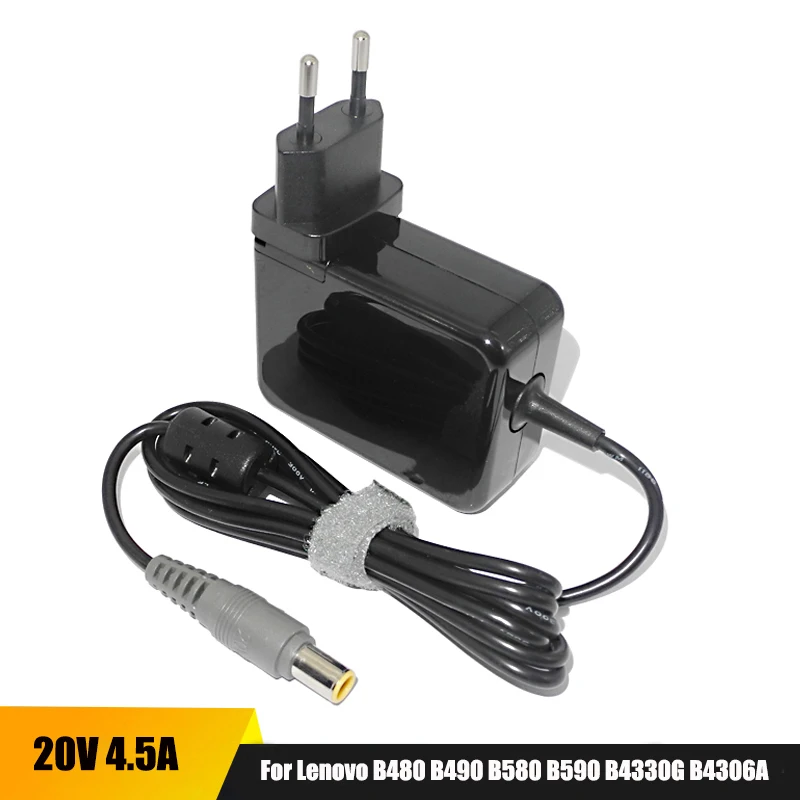 90W 20V 4.5A Laptop Charger for Lenovo B480 B490 B580 B590 B