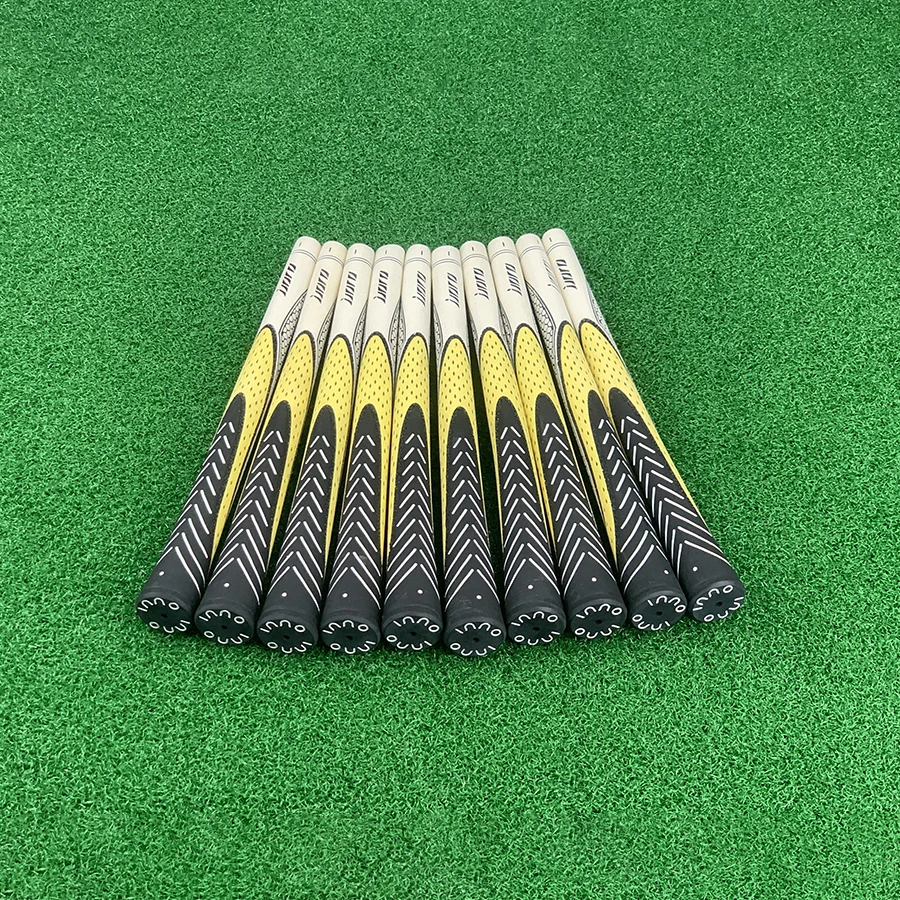 Classic Design Golf Club Grips Wood Iron Putter Grip Golf Rubber Anti-Slip Shock-absorbing Club Grip 10Pcs/Set