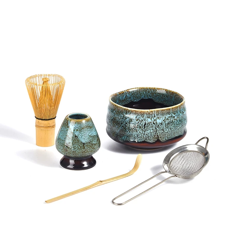 5 шт. домашний чайный сервиз ручной работы подставка для инструментов чаша матча