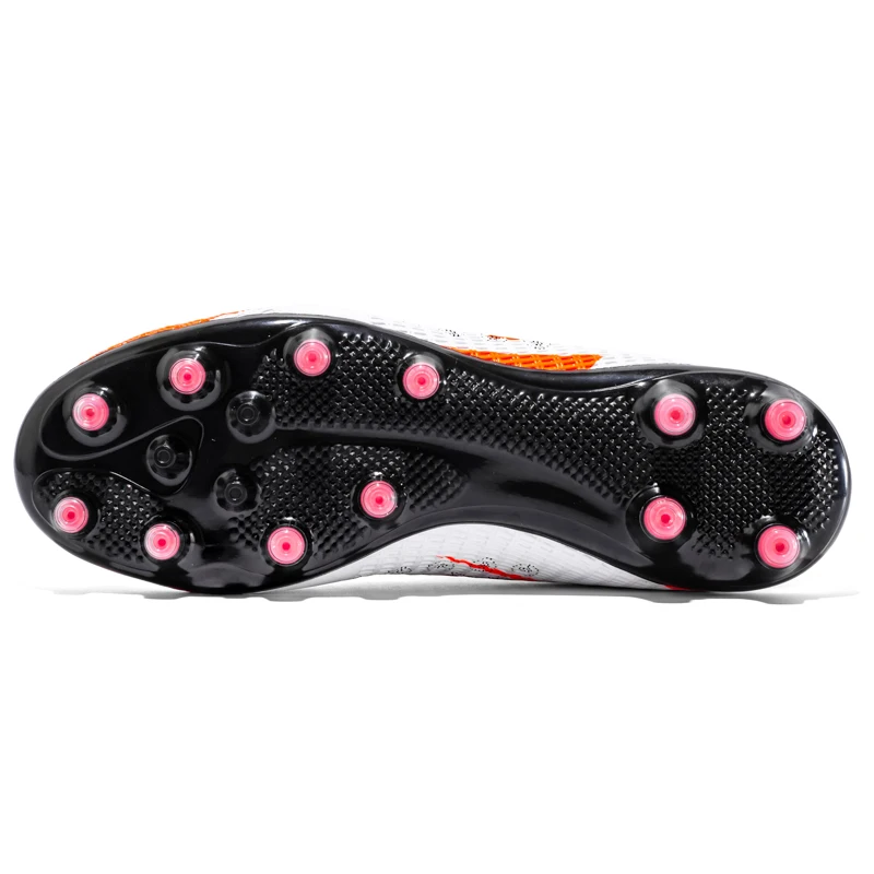 Youth Professional Training Long Spike Soccer Shoes Student Broken Spike Soccer Shoes Children Adult Training Shoes 31-45#