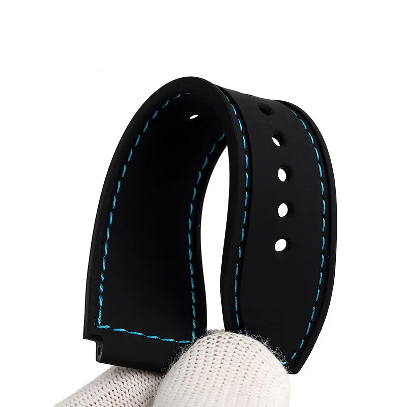 Черный мягкий силиконовый ремешок для часов Casio AE-1200/1300 W-218H SGW400 AQ-150W A158 A159 A169 A700 18