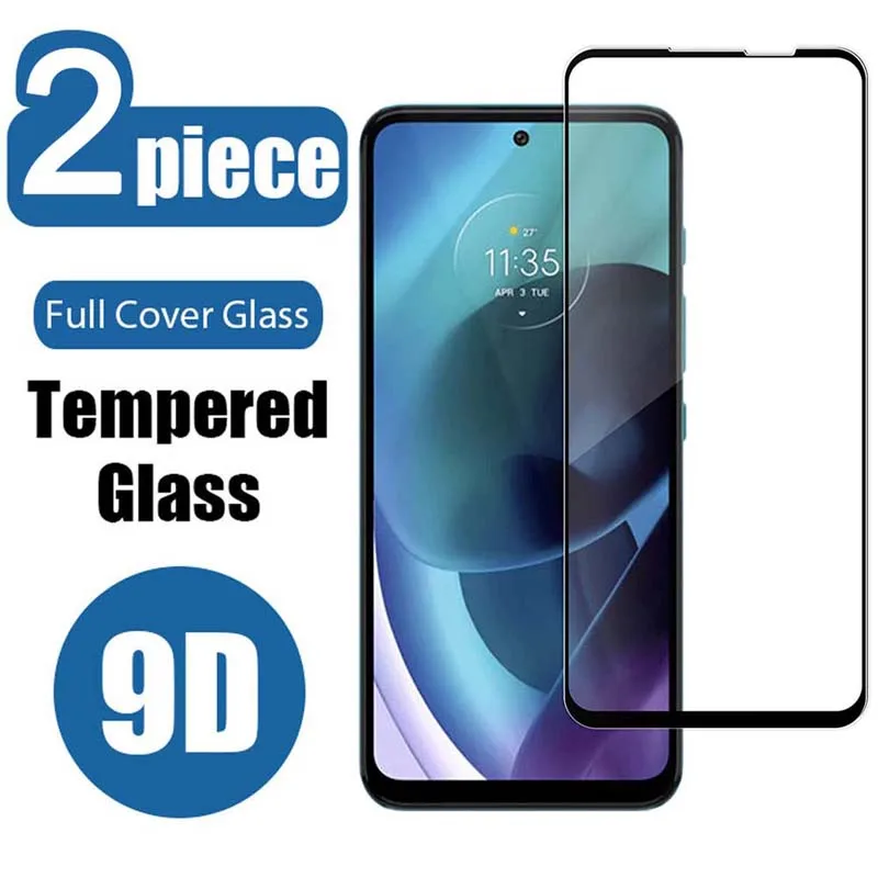 

Закаленное стекло для Motorola Moto G41 G51 5G G71 G71s 9H, защитная пленка с полным покрытием для Moto G200 5G G100 G60 G60S G30 G20, 2 шт.