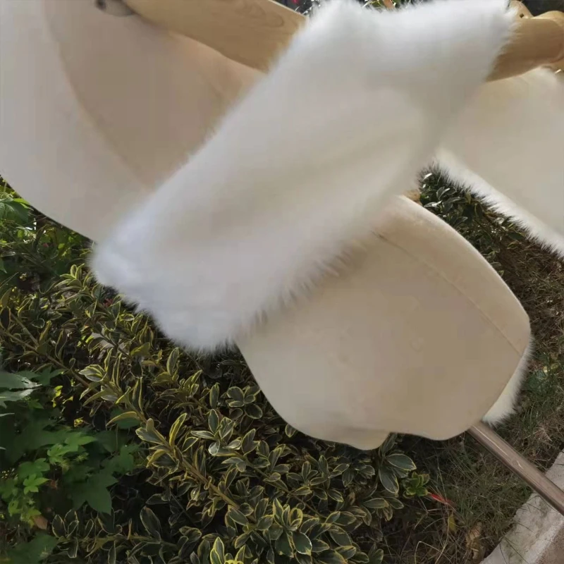 Новый стиль женские накидки из искусственного меха меховые шали меховая накидка