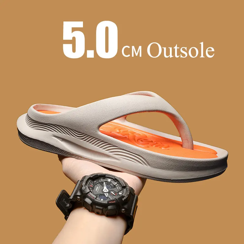 Comfortable Massage Summer Shoes Fashion Mens Outdoor Sport Slippers 39-46