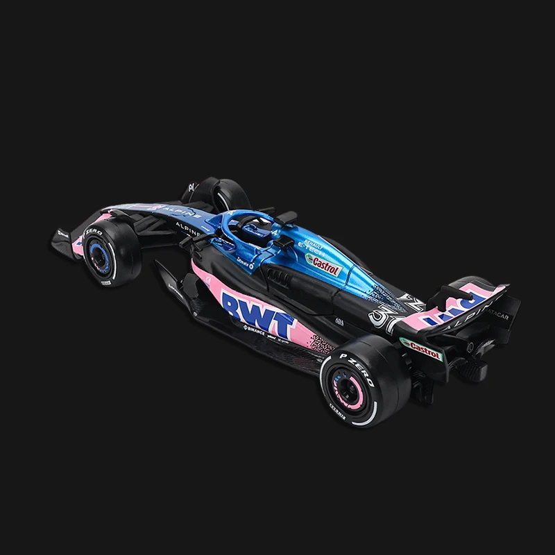 Bburago Масштаб 1:43 Литая Под Давлением Модель BWT Alpine A523 F1 Игрушечный Автомобиль В