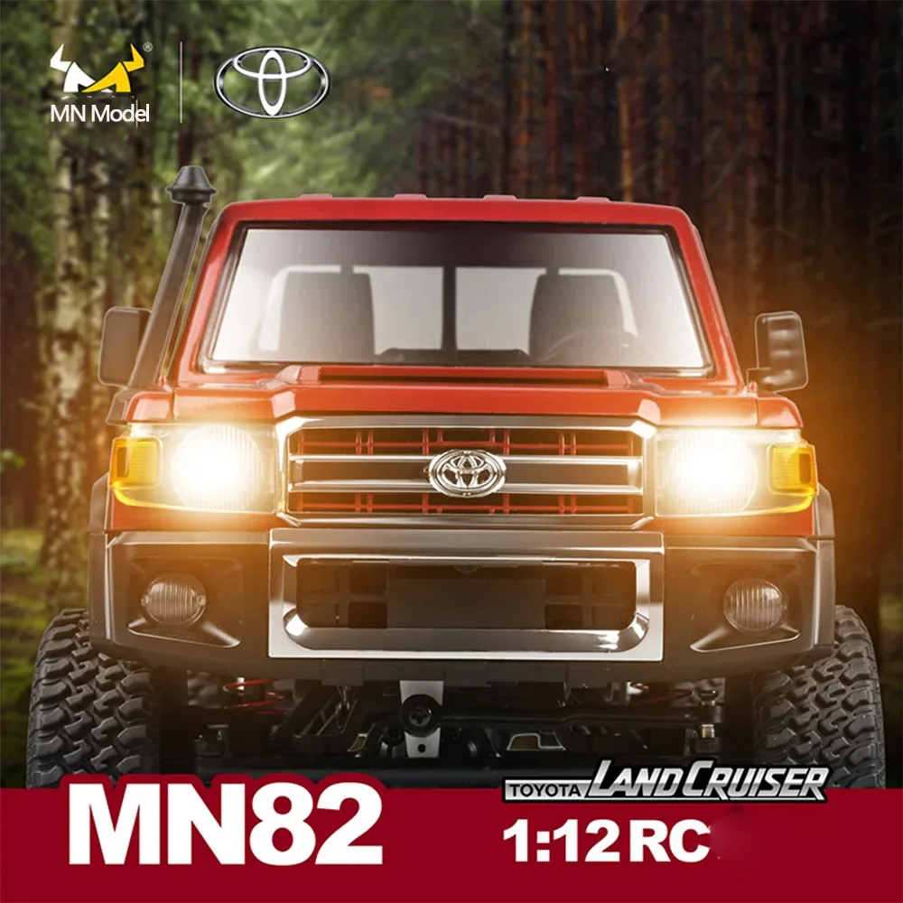 Полноразмерная модель мотора MN82 1:12 RTR версии радиоуправляемого автомобиля 2 4 ГГц