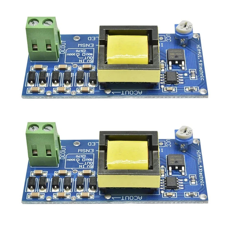 

2X DC-DC Boost Converter Step Up To Output High Voltage 300V-1200V 400V 900V 1000V Adjustable Power PSU Module Board